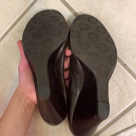 Tory Burch Brown Wedges - Picture 3 of 5